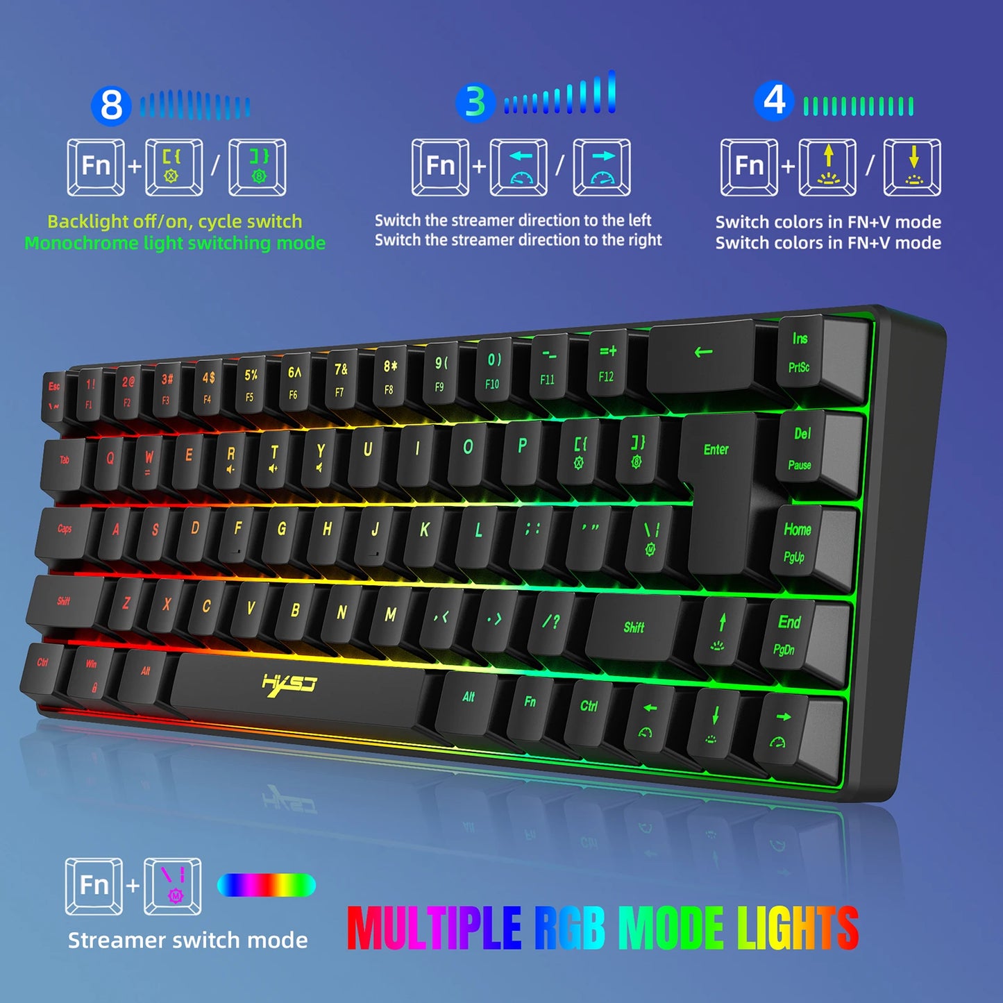 Teclado gamer Mini