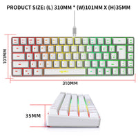Teclado gamer Mini